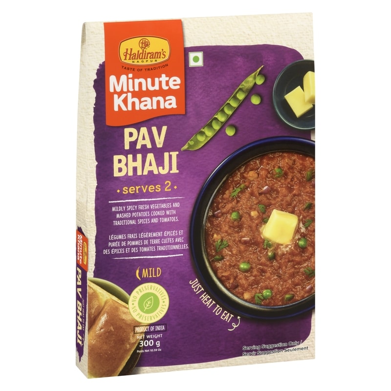 Minute Khana Pav Bhaji Mild