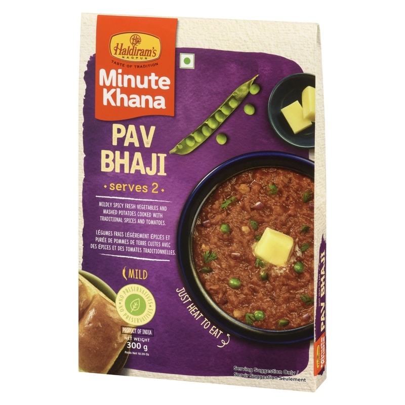 Minute Khana Pav Bhaji Mild
