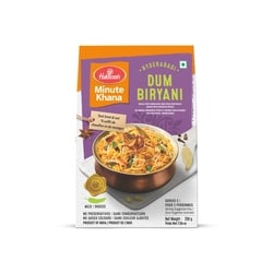 Haldiram’s Minute khana dum biryani 200 g, 1,40 $/100g
