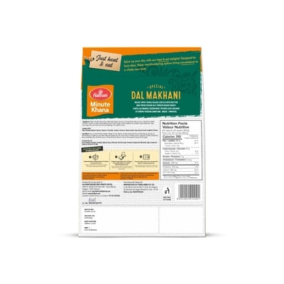Dal Makhani prêt à manger