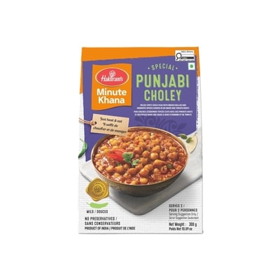 Haldiram Minute Khana Punjabi Choley Mild 300 g, $0.93/100g