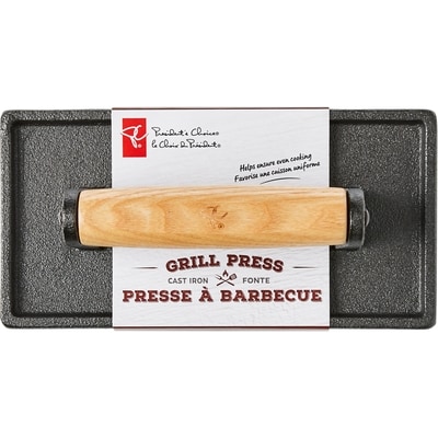 President's Choice Cast Iron Grill Press 1 ea, $16.00/1ea