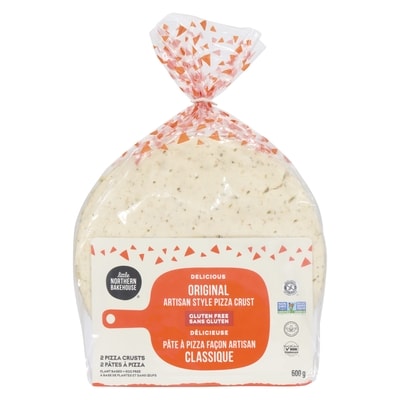Little Northern Bakehouse Artisan Style Pizza Crust Original Gluten Free 600 g, $4.33/100g