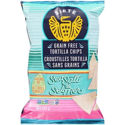 Siete Sea Salt Tortilla 142 g, $4.57/100g