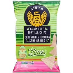 Siete Croustilles Tortilla Sans Grains - Citron vert 142 g, 3,17 $/100g
