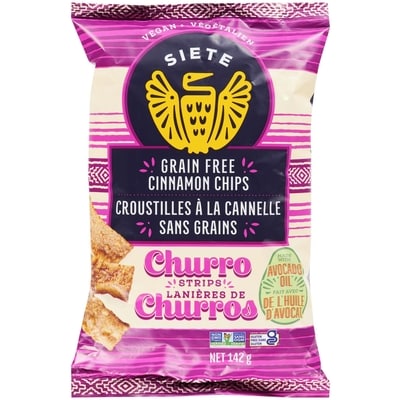Siete Churro Cinnamon Chips 142 g, $4.57/100g
