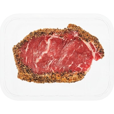 null Contre-filet au poivre 61,71 $/1kg 28,00 $/1lb
