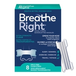 Nasal Strips Clear, Extra Strength