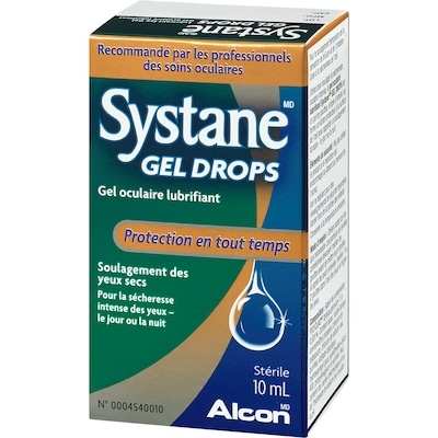 Gel drops gel oculaire lubrifiant protection en tout temps stérile