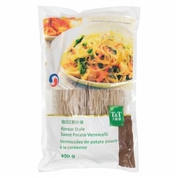 T&T Vermicelles au patates style Coréen 400 g, 0,70 $/100g