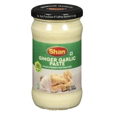 Shan Ginger Garlic Paste Ground Ginger & Garlic 310 g, $1.29/100g