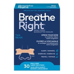 Nasal Strips, Regular Strength Large Tan
