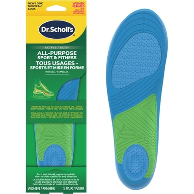 Dr Scholls Athletic Series Massaging Gel Insoles Sport Advanced Women 6-10 1 ea, $18.69/1ea