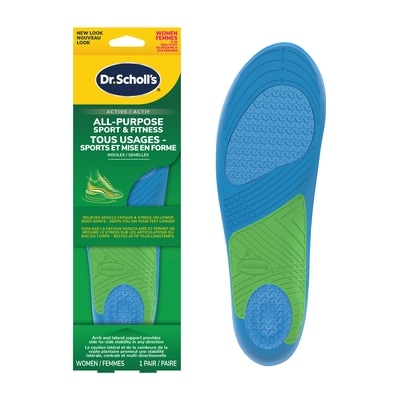 Dr. Scholl’s Série athlétique massaging gel semelles sport avancée femmes 6-10 1 ea, 21,99 $/1ch