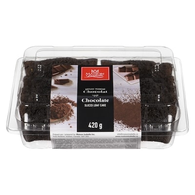 null Chocolat Gâteau Tranché 420 g, 1,19 $/100g