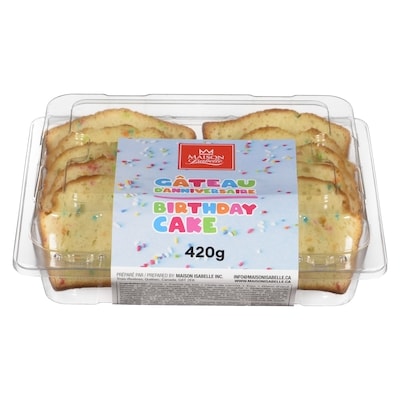 null Gâteau D'Anniversaire 420 g, 1,19 $/100g