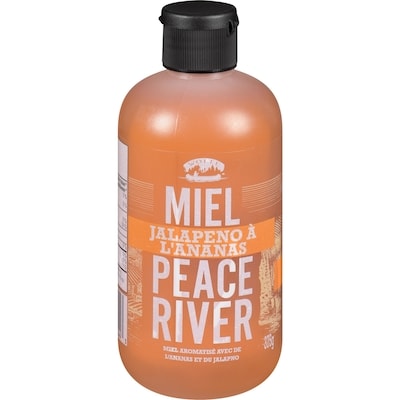 Peace River Honey Miel jalapeno à l’ananas 375 g, 2,40 $/100g