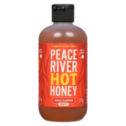 Peace River Honey Hot Honey 375 g, $2.93/100g