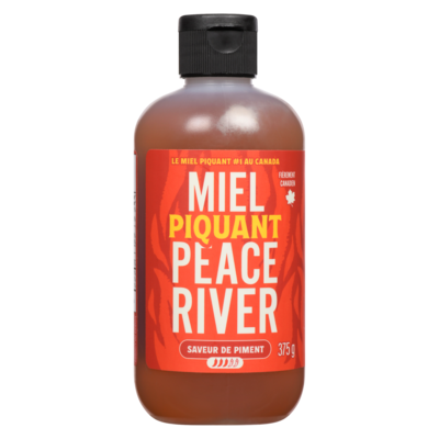 Peace River Honey Miel piquant 375 g, 2,67 $/100g