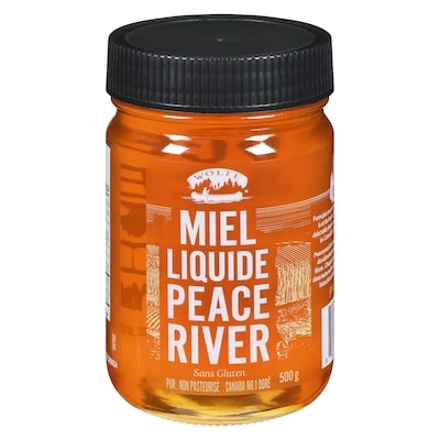 Peace River Honey Miel liquide 500 g, 2,10 $/100g