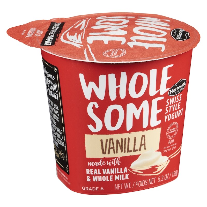 Wholesome Swiss Style Yogurt Vanilla