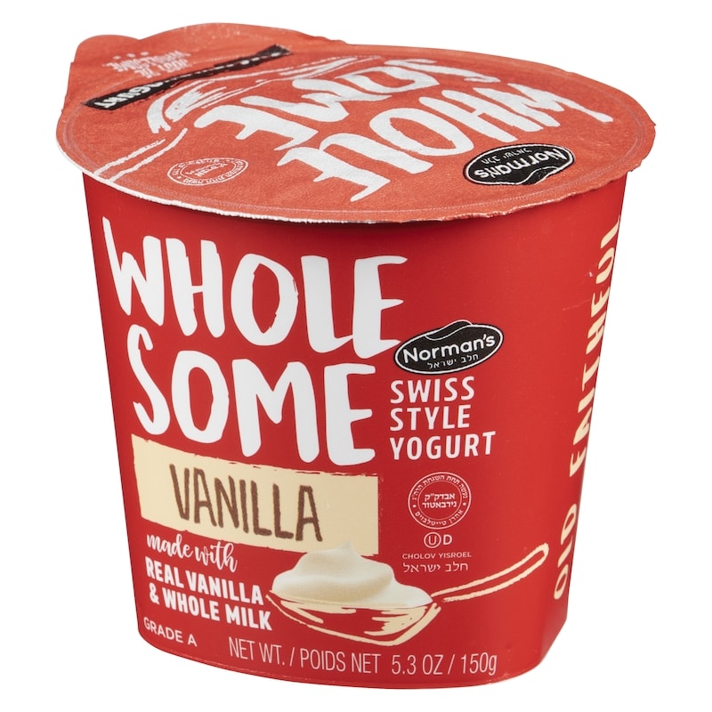 Wholesome Swiss Style Yogurt Vanilla