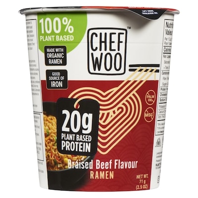 Braised Beef Ramen Cups
