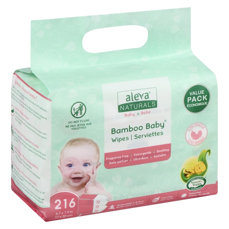 Naturals Bamboo Wipes