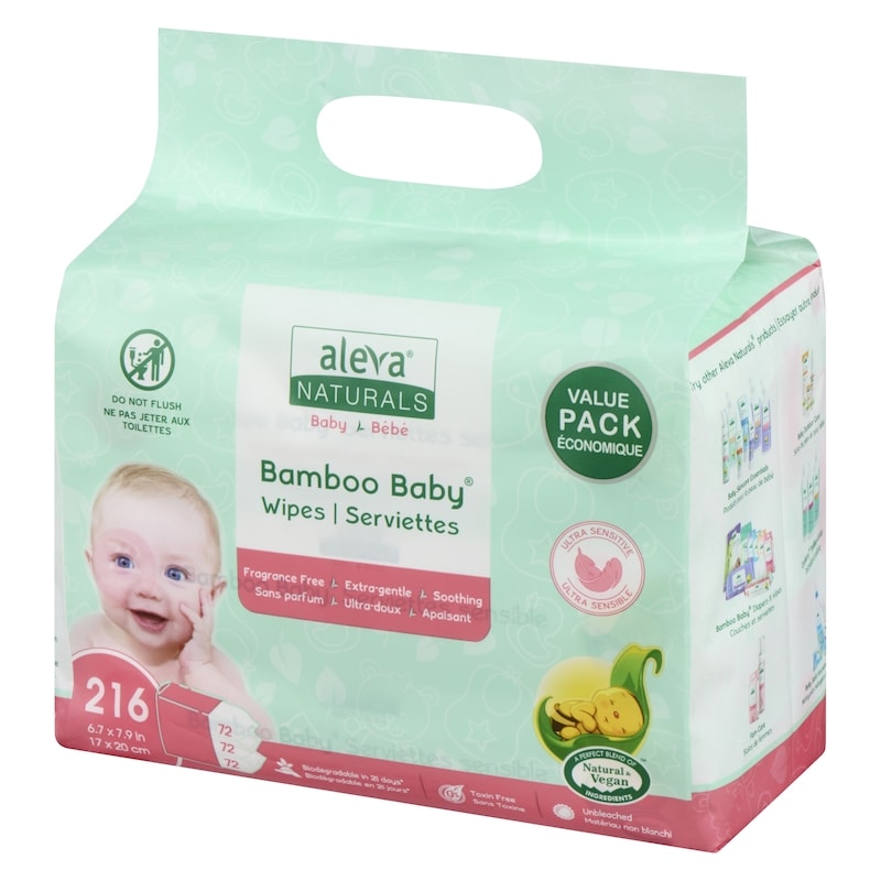 Naturals Bamboo Wipes