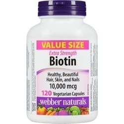 Extra Strength 10,000 Mcg Value Size Biotin