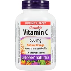 Chewable 500 Mg Natural Orange Vitamin C