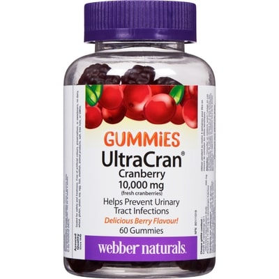 Webber Naturals Cranberry 10,000 Mg Gummies 60 ea, $0.37/1ea
