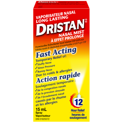 Dristan Long Lasting Nasal Mist 15 ml, $56.60/100ml