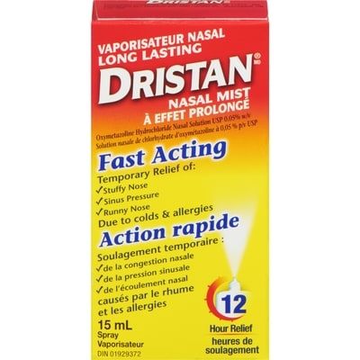 Dristan À Effet Prolongé Vaporisateur Nasal 15 ml, 59,93 $/100ml