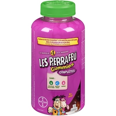 Pierrafeu Multivitamines pour enfants LES PIERRAFEU Gummies Complètes 180 ea, 0,16 $/1ch