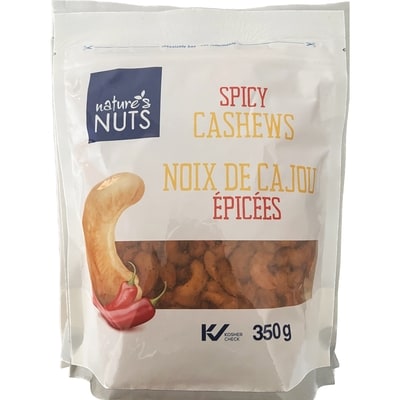 Nature's Nuts Spicy Cashew Nuts  350 g, $3.14/100g