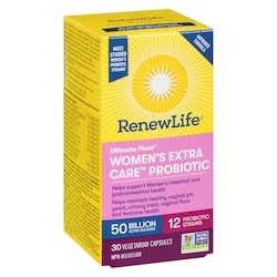 Renew Life Ultimate Flora Women's Extra Care Probiotic, 50 Billion