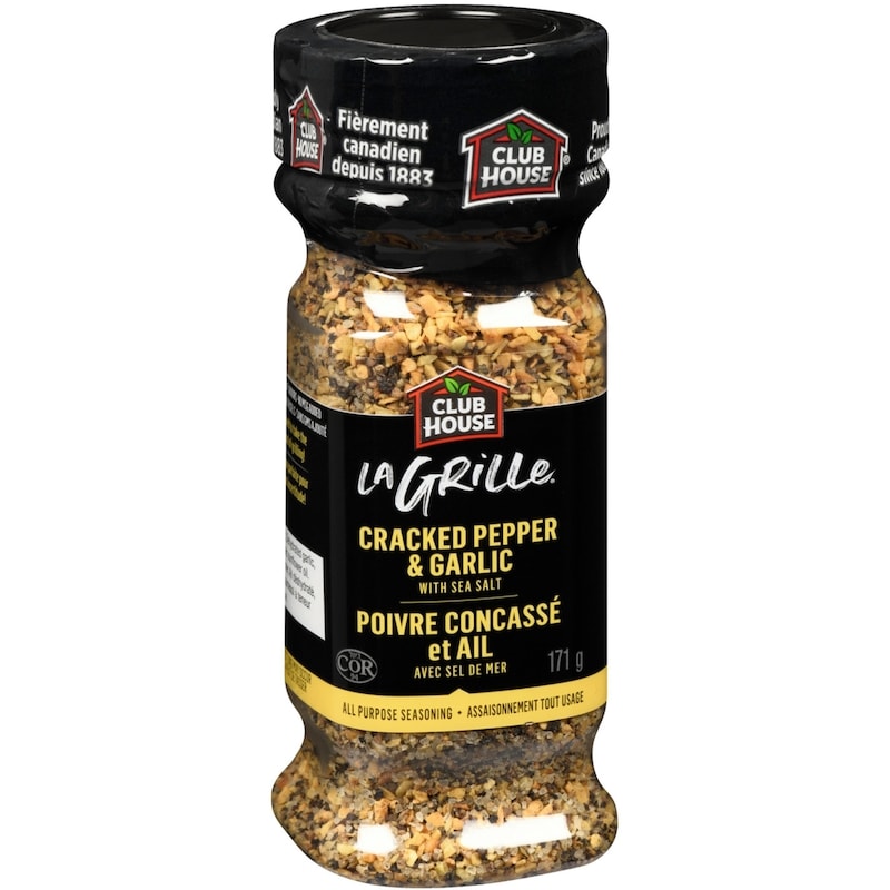 Cracked Pepper & Garlic With Sea Salt Seasoning