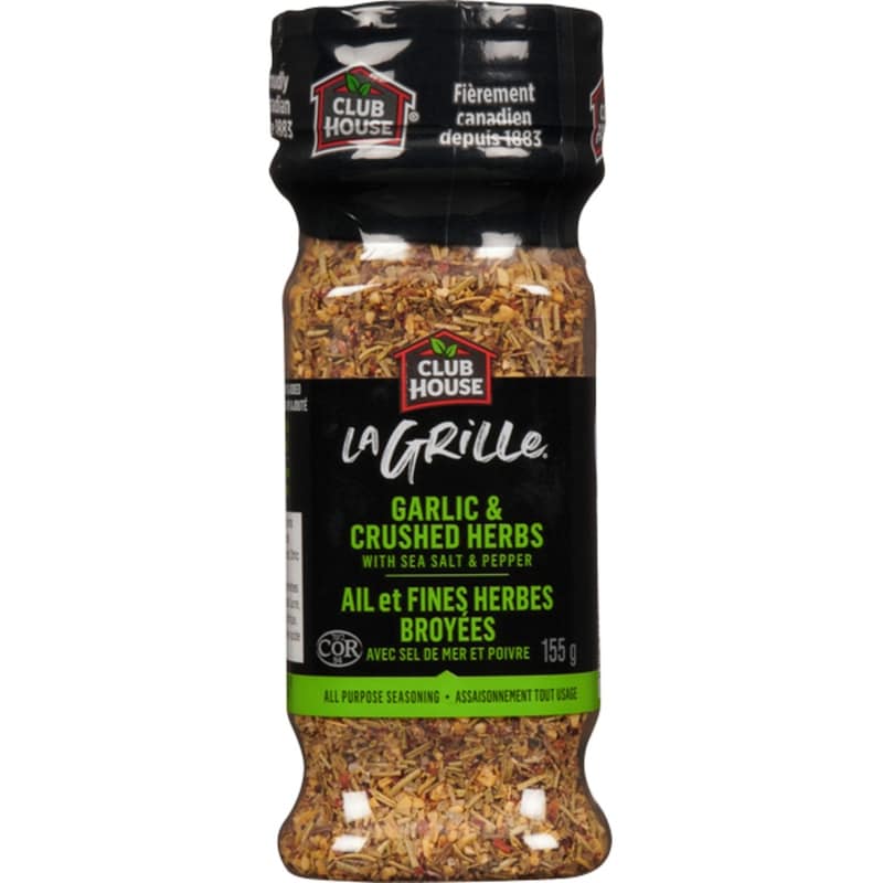 Garlic & Crushed Herbs With Seasalt And Pepper