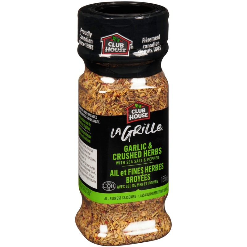 Garlic & Crushed Herbs With Seasalt And Pepper