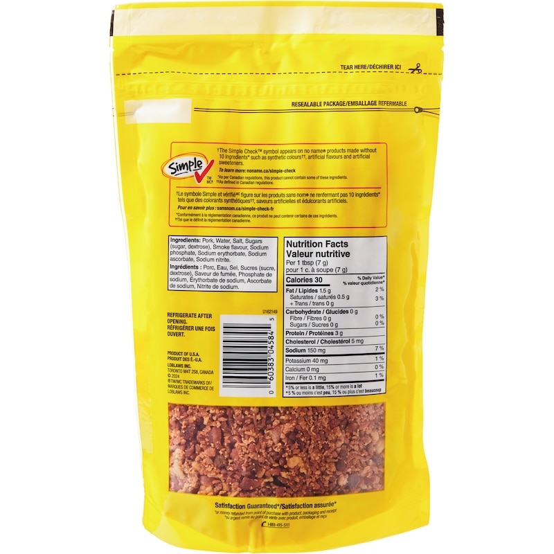 Fully Cooked Real Bacon Bits