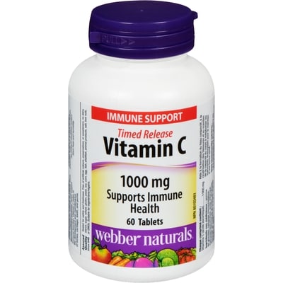 Webber Naturals 1000 Mg Vitamin C 60 ea, $0.12/1ea