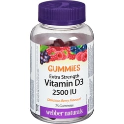 Gummies Vitamin D3 Extra Strength 2500 Iu
