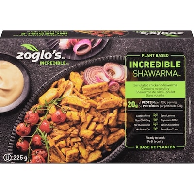 Zoglos Kosher Incredible Shawarma 225 g, $2.57/100g