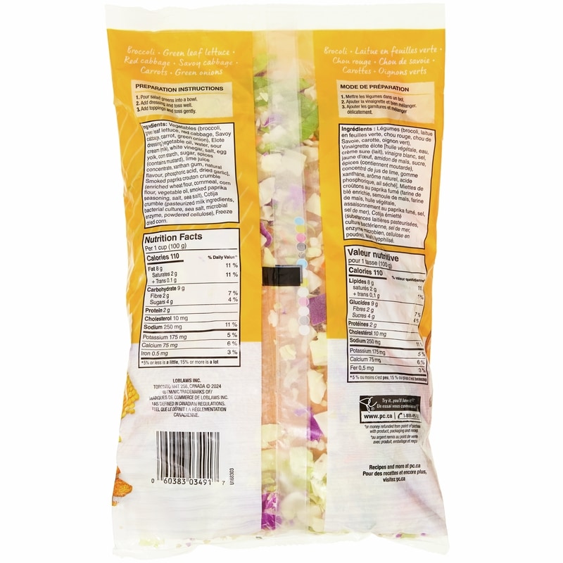 Mexican-Style Street Corn Chopped Salad Kit