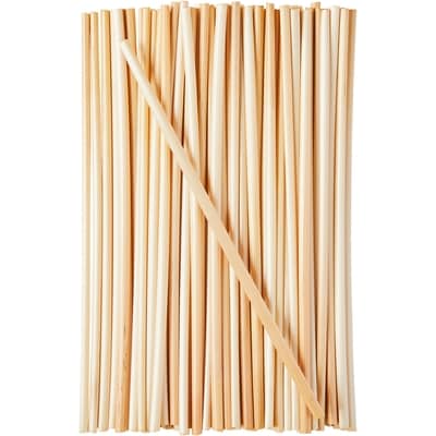 Planet First Pailles en tige de blé, compostables, 200 pailles