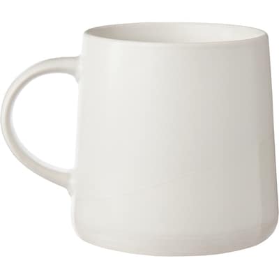 Grande tasse évasée trempée&nbsp;– Crème