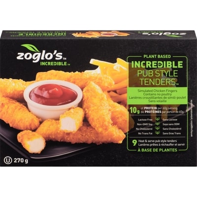 Zoglos Kosher Incredible Pub Style Tenders 270 g, $2.14/100g