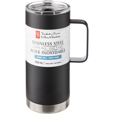 President's Choice Tall Travel Mug -Black 1 ea, $18.00/1ea