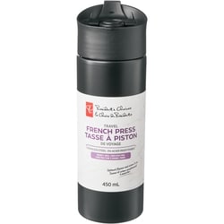 Travel French Press Black